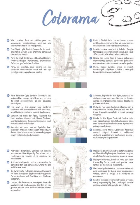 Kolorowanki Odelia Miasta - E. Colin