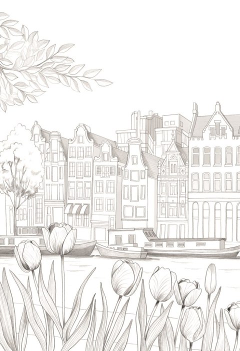 Kolorowanki Odelia Miasta - E. Colin