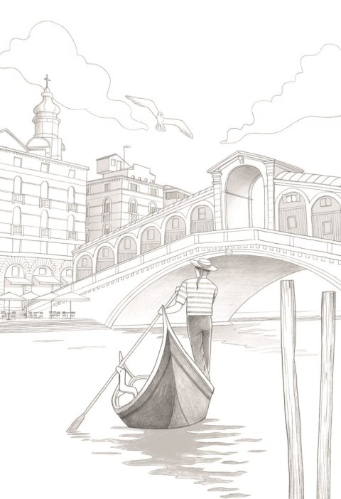 Kolorowanki Odelia Miasta - E. Colin