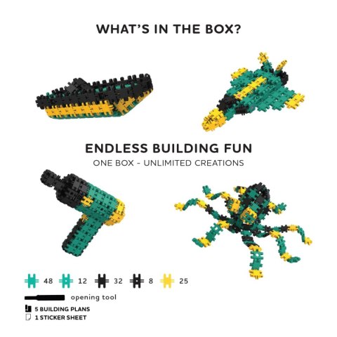 Nano Clics - Kreatywni Budowniczowie - 125 el.
