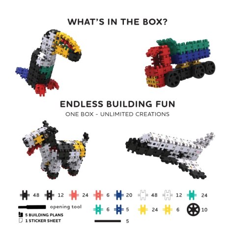 Nano Clics - Kreatywni Budowniczowie - 250 el.