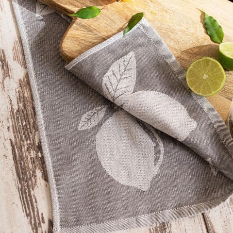 CYTRYNKA Ścierka kuchenna, rozmiar 50x70cm, kolor szary 001 (promocja)