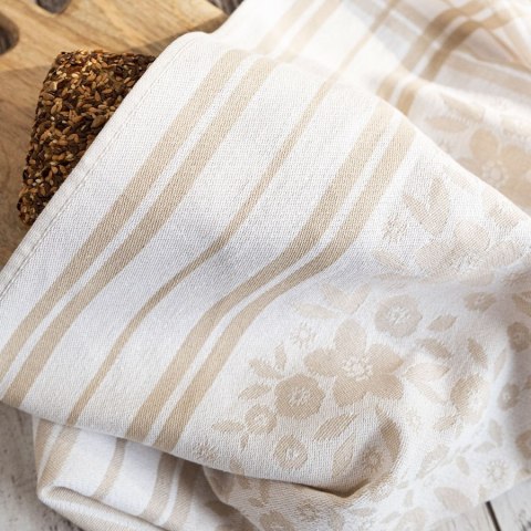 FIOŁKA Ścierka kuchenna, rozmiar 50x70cm, kolor beżowy 002 (promocja)