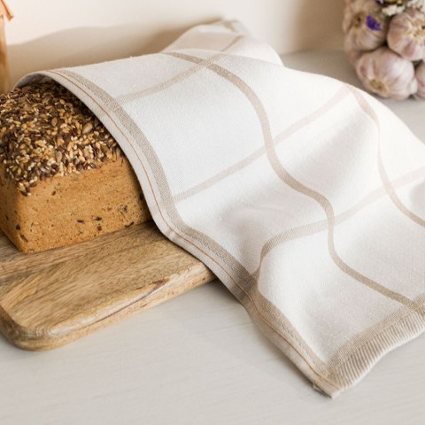 KRATKA Ścierka kuchenna, rozmiar 50x70cm, kolor beżowy 002 (promocja)