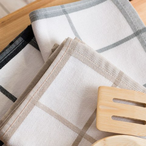 KRATKA Ścierka kuchenna, rozmiar 50x70cm, kolor czarny 007 (promocja)