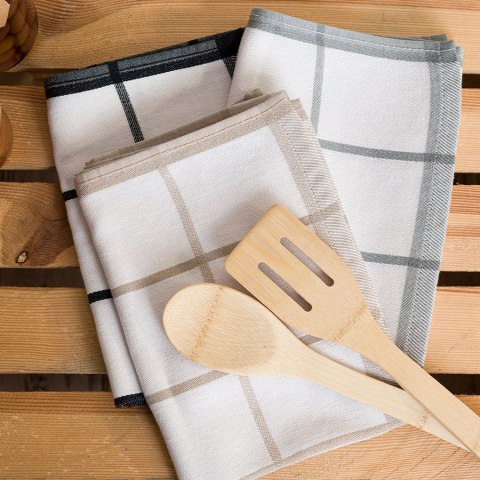 KRATKA Ścierka kuchenna, rozmiar 50x70cm, kolor szary 001 (promocja)