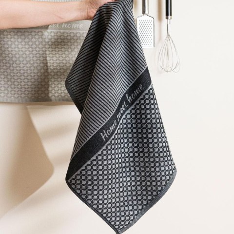 SWEET HOME Ścierka kuchenna, rozmiar 50x70cm, kolor czarny 007 (promocja)