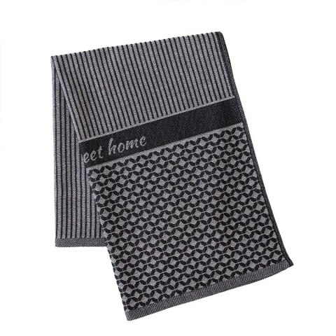 SWEET HOME Ścierka kuchenna, rozmiar 50x70cm, kolor czarny 007 (promocja)