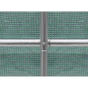 SZKLARNIA TUNEL OGRODOWY 200x350x200CM PE KONSTRUKCJA STAL ZIELONA