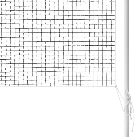ZESTAW SŁUPKI SIATKA DO SIATKÓWKI BADMINTONA 609x220CM