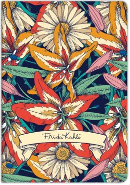 Zeszyt A4 48k Frida Kahlo mix wzorów