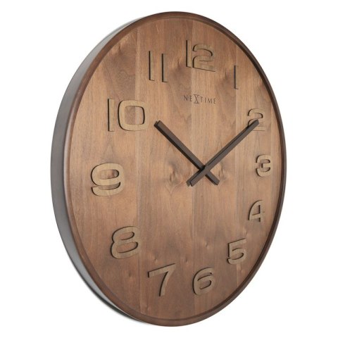 Zegar NeXtime 3095 BR 'Wood Wood Big'
