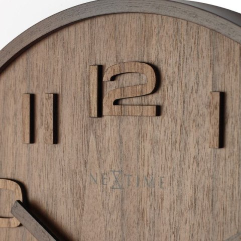 Zegar NeXtime 3096 BR 'Wood Wood Medium'