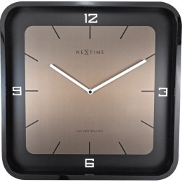 Zegar NeXtime 3518 ZW 'Square Wall'