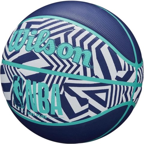 PIŁKA DO KOSZYKÓWKI WILSON NBA DRV PLUS DAZZLE CAMO BSKT INDIGO R.5