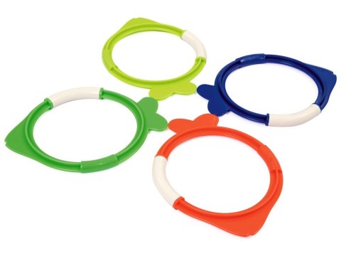 Bestway kolorowe Rybki zabawki do nurkowania nauki pływania 4 szt. 26009