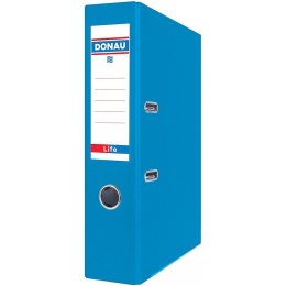 Segregator Donau Life neon A4/75mm niebieski