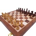 Klasyczne szachy drewniane magnetyczne - 30x30cm - G614
