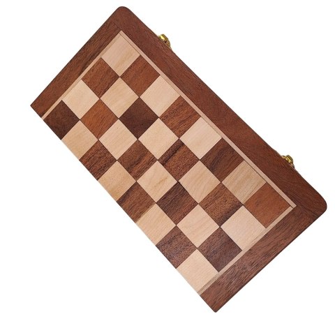 Klasyczne szachy drewniane magnetyczne - 30x30cm - G614