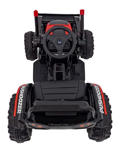 Koparka Traktor na akumulator dla dzieci Czerwony + Ruchome Ramię Łyżka + Pilot + Wolny Start + Radio FM + LED