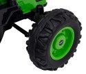Koparka Traktor na akumulator dla dzieci Zielony + Ruchome Ramię Łyżka + Pilot + Wolny Start + Radio FM + LED