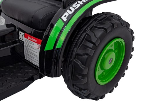 Koparka Traktor na akumulator dla dzieci Zielony + Ruchome Ramię Łyżka + Pilot + Wolny Start + Radio FM + LED