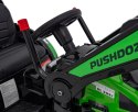 Koparka Traktor na akumulator dla dzieci Zielony + Ruchome Ramię Łyżka + Pilot + Wolny Start + Radio FM + LED