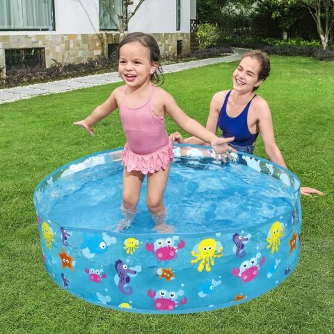 Basen ogrodowy rozporowy dla dzieci 122x 25cm Bestway 55028