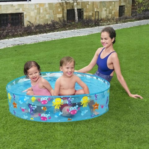Basen ogrodowy rozporowy dla dzieci 122x 25cm Bestway 55028