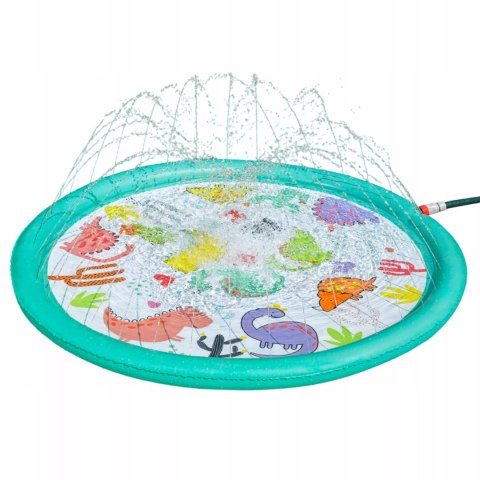 Brodzik mata wodna fontanna 122cm zraszacz dino ślizgawka Bestway 52698