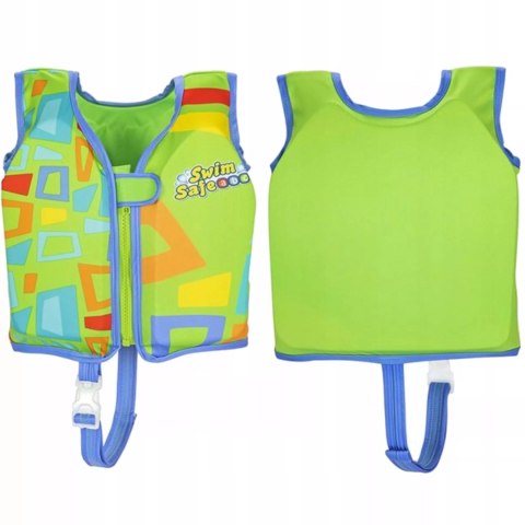 Kamizelka do nauki pływania pianka rozmiar M/L zielony Bestway 32177Z