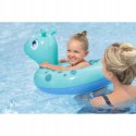 Kółko koło dmuchane do pływania 3-6 lat niebieski hipopotam Bestway 36464N