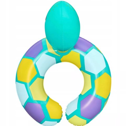 Kółko koło dmuchane do pływania dla dzieci 3-6 lat żółw Bestway 36405Z