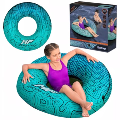 Koło nadmuchiwane do pływania + łatka naprawcza 100kg Bestway 36401