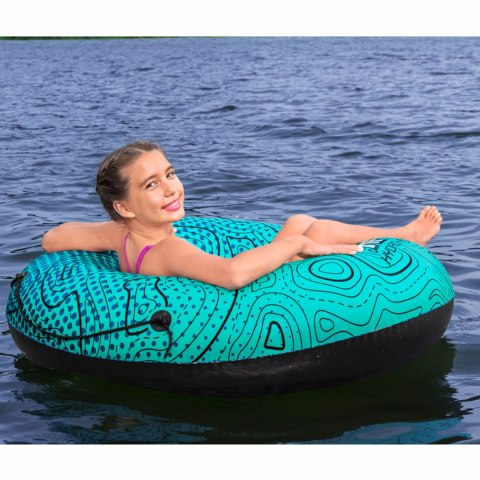 Koło nadmuchiwane do pływania + łatka naprawcza 100kg Bestway 36401