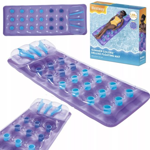 Materac dmuchany do pływania 90kg Bestway 43015F