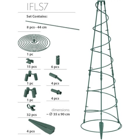 PODPORA DO ROŚLIN FLOO SUPPORTS - ZIELONY LEŚNY