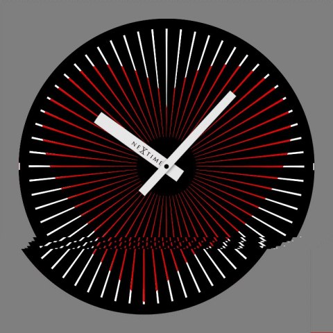 Zegar NeXtime 3221 'Motion Heart' /3124 'Kinegram