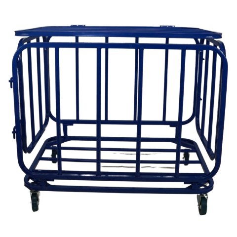 Wózek na piłki metalowy zamykany