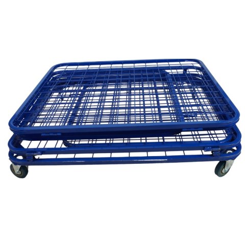 Wózek na piłki metalowy zamykany