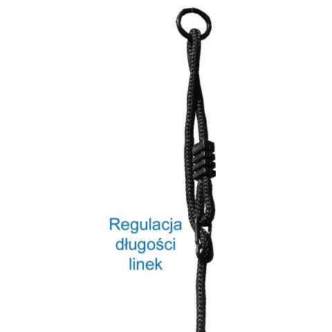 HUŚTAWKA OGRODOWA BOCIANIE GNIAZDO 100CM XXL NIEBIESKA