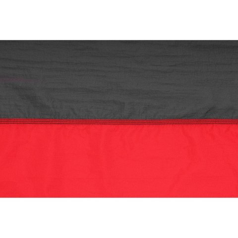HAMAK TURYSTYCZNY 2 OSOBOWY 270X140CM CZARNO CZERWONY