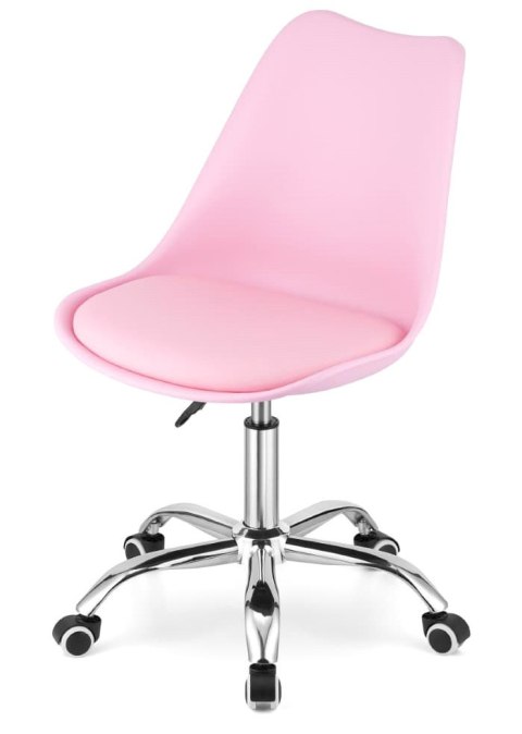 Krzesło obrotowe MONZA OFFICE PINK PU
