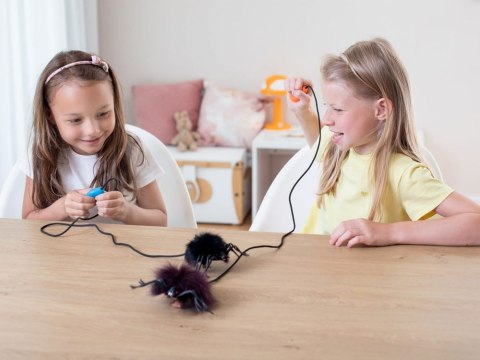 Tullo śmieszna zabawka Skaczący czarny PAJĄK 107 ZA4259