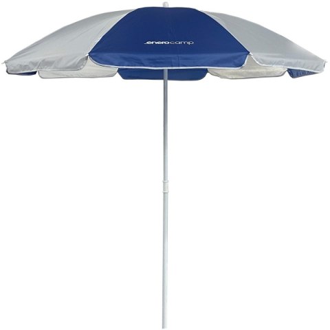 PARASOL PLAŻOWO BALKONOWY 160CM BIAŁO NIEBIESKI 1067643