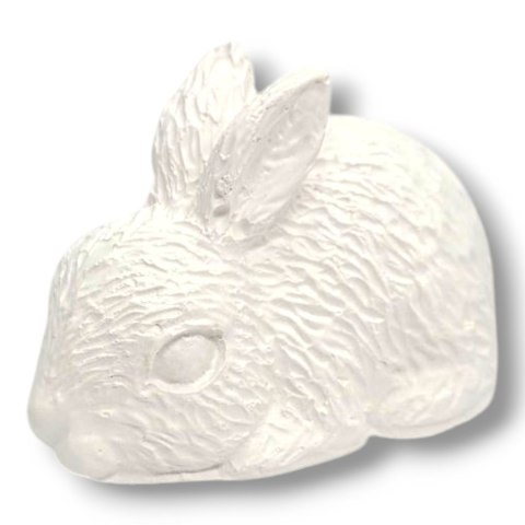 GIPSOWY ZAJĄCZEK KRÓLIK DO MALOWANIA FARBKAMI DO KOSZYKA NA ZAJĘCIA PLASTYCZNE DLA DZIECI