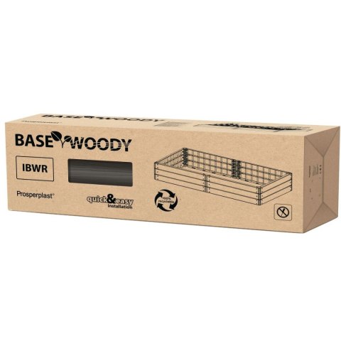 GRZĄDKA RABATKA OGRODOWA OBRZEŻE BASE WOOD RYSTUKLANA CEGŁA