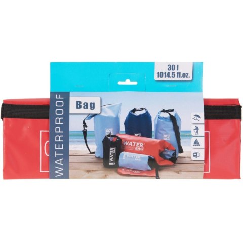 TORBA PLECAK WOREK WODOSZCZELNY 30L CZERWONY REDCLIFFS