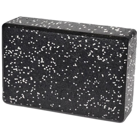 BLOK KOSTKA DO ĆWICZEŃ JOGA PILATES FITNESS XQMAX BIAŁY