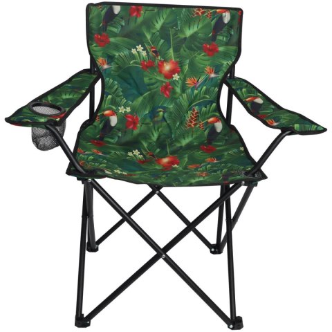 KRZESŁO TURYSTYCZNE SKŁADANE 50x50x80CM FLOWER ENERO CAMP